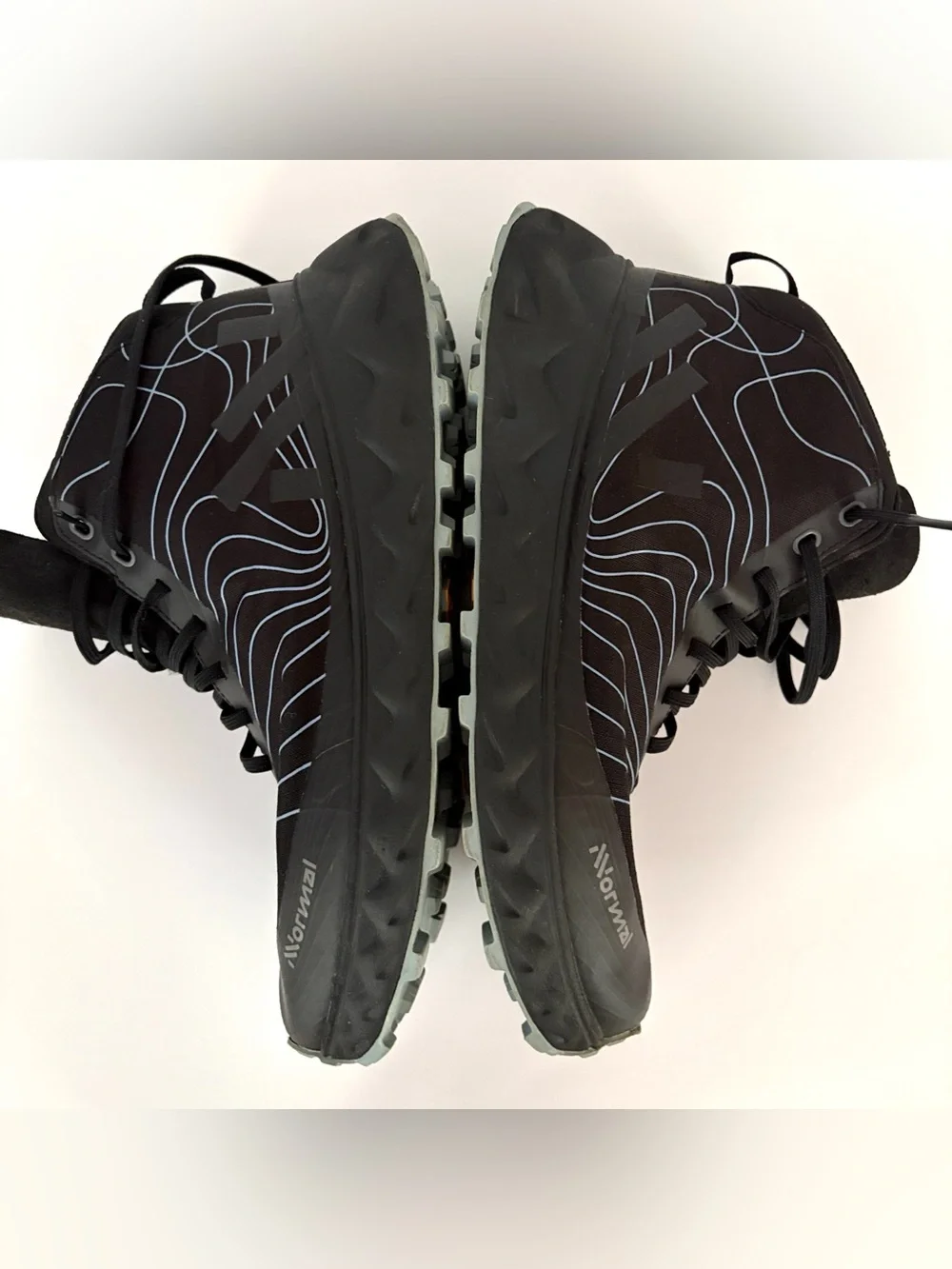 NNormal Shoes Томіг 01 Boots WF Shoes Black/Blue size 11